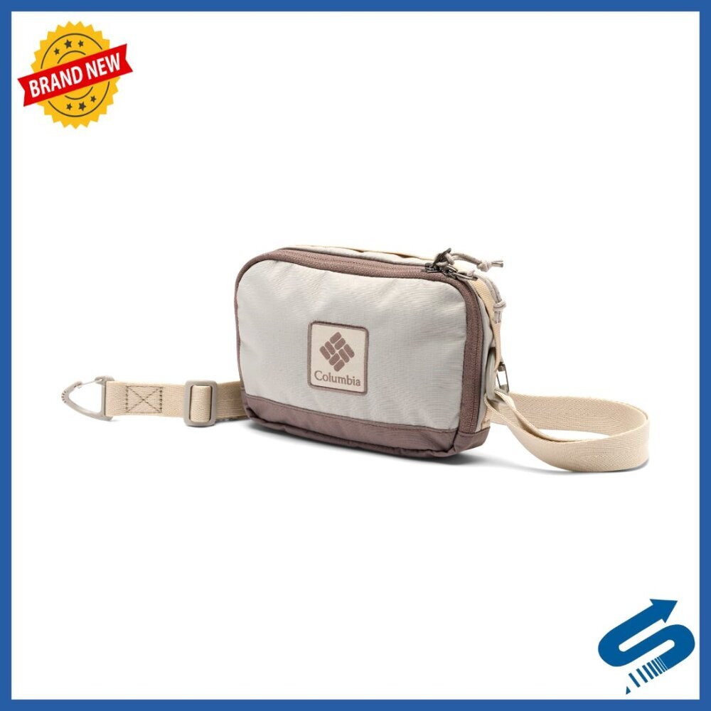 Durable Polyester Crossbody Bag with Adjustable Strap and Internal Divider